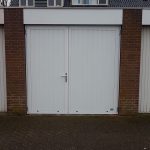 Openslaande garagedeuren a-symmetrische verdeling