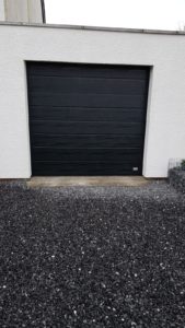 houtnerf garagedeur Woodgrain Ligna