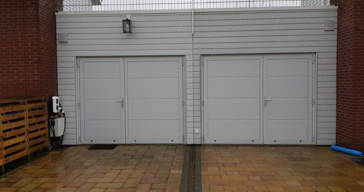 gladde openslaande garagedeuren tonsmitdeuren.nl