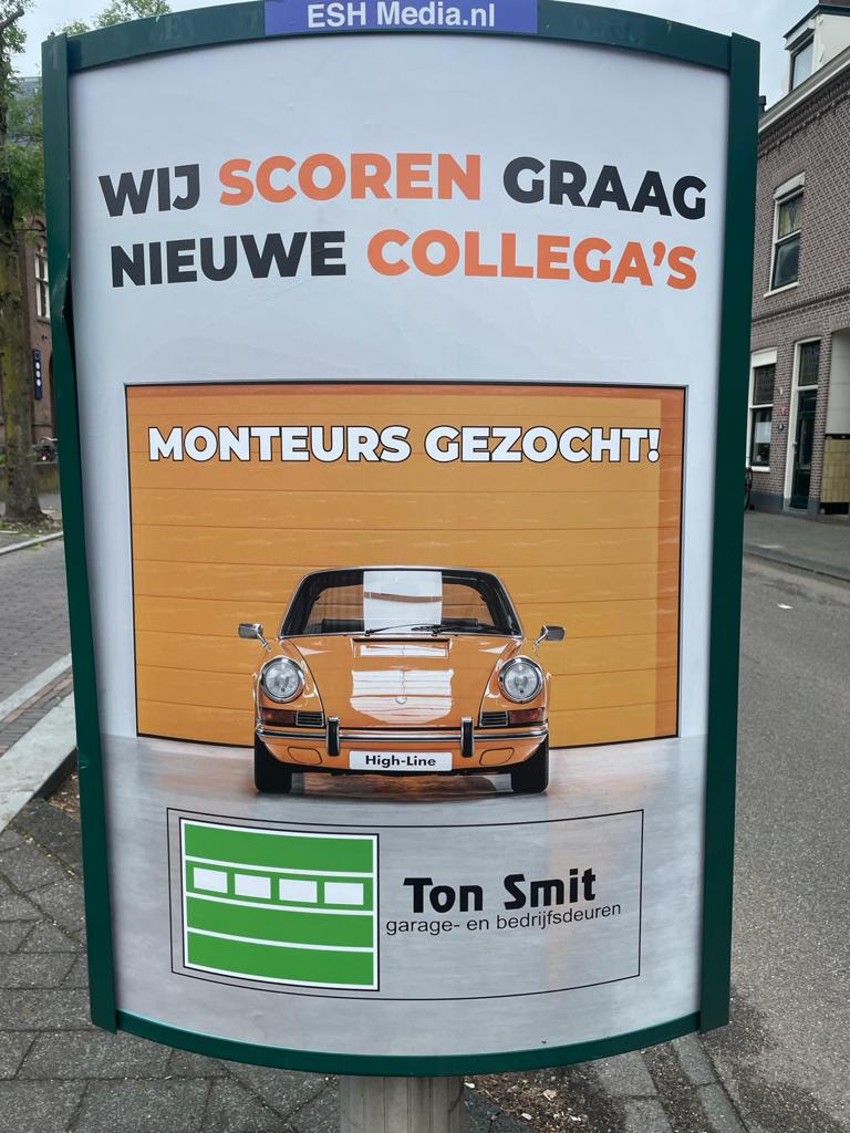 heb je onze mooie reclameborden al gezien?
