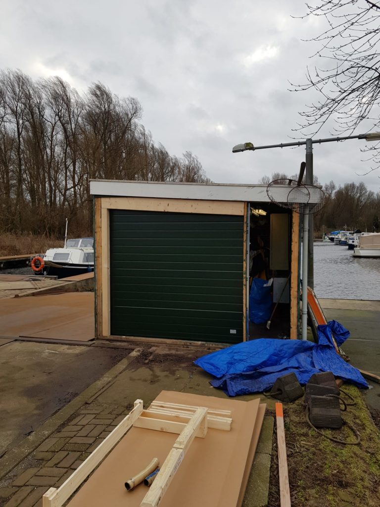 a handbediende garagedeur haven