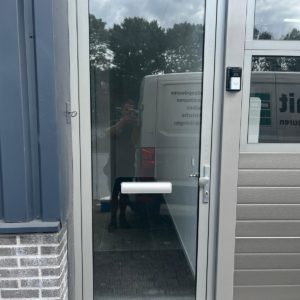 deur met glas inclusief brievenbus