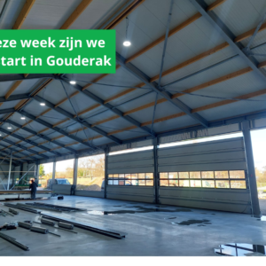 Deze week zijn we gestart met een project In Gouderak