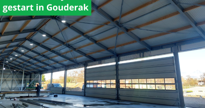 Deze week zijn we gestart met een project In Gouderak